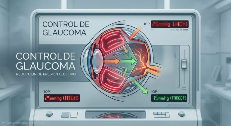 ¿Qué es la «presión objetivo» y por qué es la clave para salvar tu vista del glaucoma?